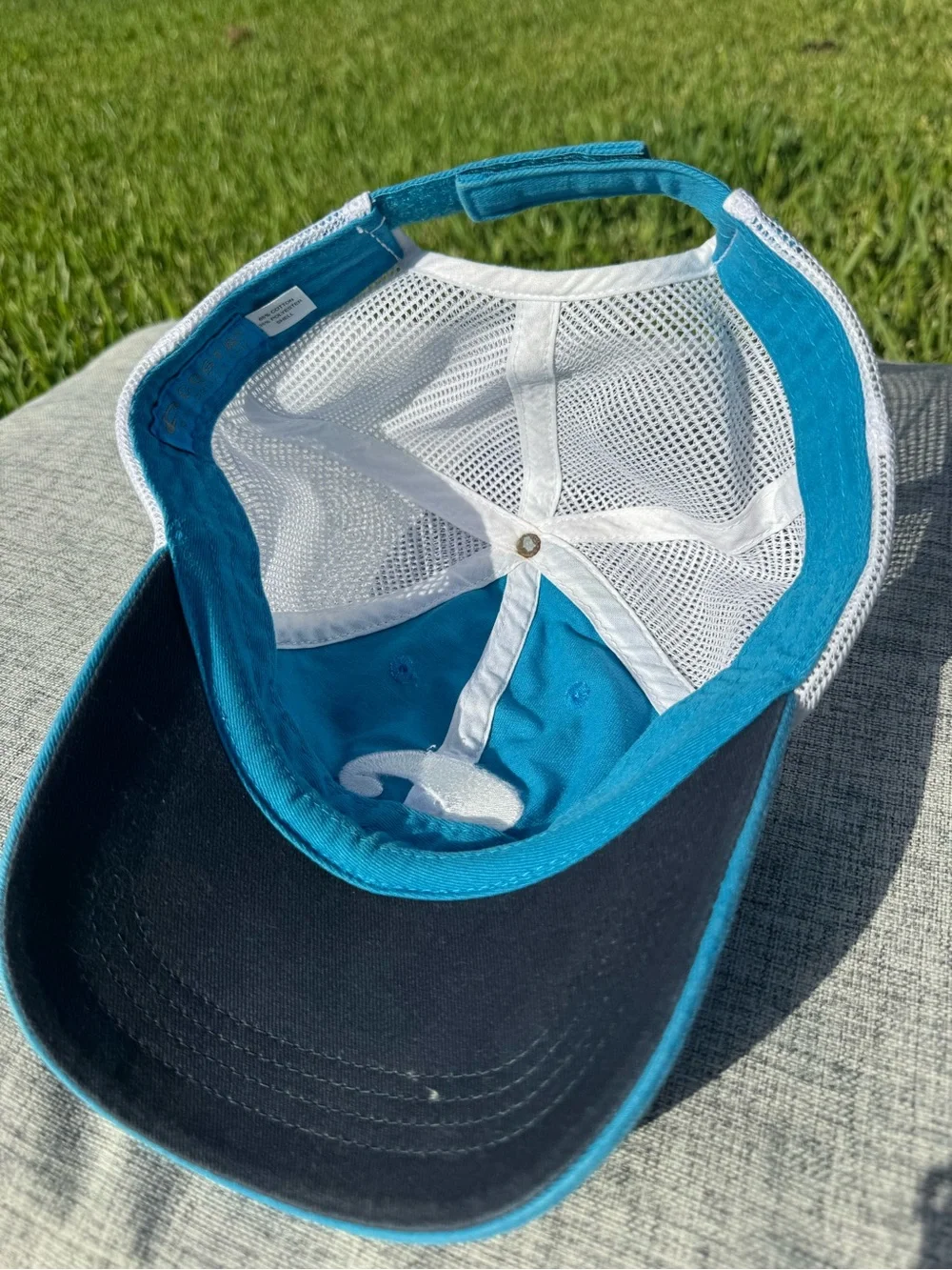 Costa Blue Trucker Hat with Logo